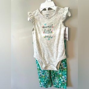 - New Carter’s Layette Set- size 6mos